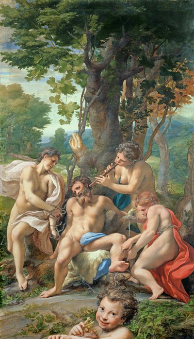 Allegorie der Laster, 1529-30 von Antonio da Correggio